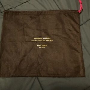 Kate Spade Dark Brown Dust Bag